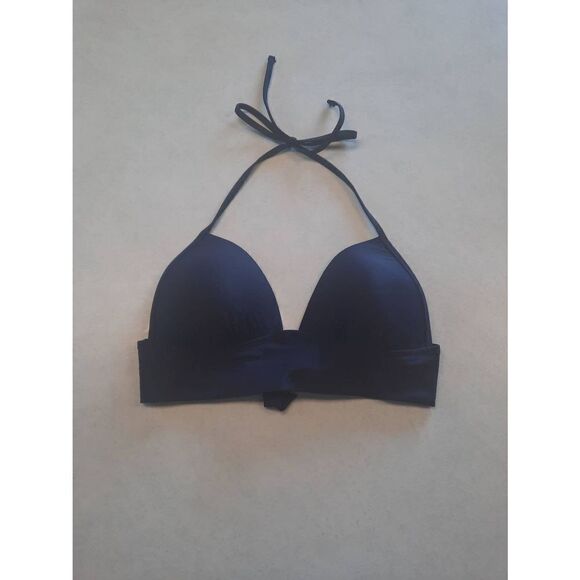 aerie Other - Aerie size S Perky Triangle Bikini Top Navy Blue